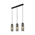 Lampa wisząca trzy klosze szklana Miella Smoked - Nordlux