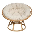 Okrągły fotel rattanowy papasan - Atmosphera