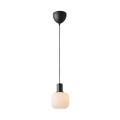 Szklana lampa sufitowa ryflowana Milford Mini - Nordlux