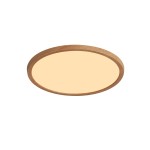 Plafon sufitowy Oja Led 2700K ze ściemniaczem, Wood Foil efekt drewna - Nordlux