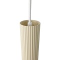 Lampa wisząca tuba karbowana Vico, beżowa - Nordlux