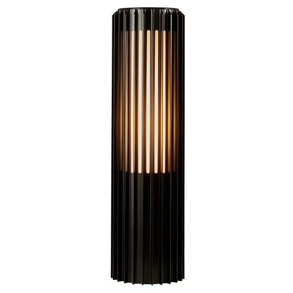 Lampa ogrodowa słupek Aludra 45, czarna - Nordlux