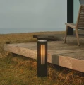Lampa ogrodowa słupek Aludra 45, czarna - Nordlux