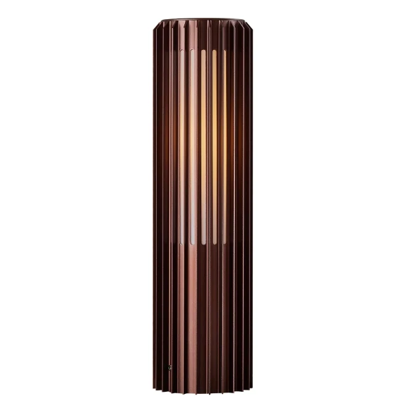 Lampa ogrodowa słupek Aludra 45, brąz metalik - Nordlux