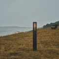 Lampa ogrodowa słupek Aludra 95, czarna - Nordlux