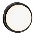 Okrągły kinkiet zewnętrzny led Cuba IP54, czarny - Nordlux