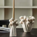 Ceramiczny wazon dekoracyjny Fungi, biały - Nordal