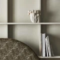 Ceramiczny wazon dekoracyjny Fungi, biały - Nordal