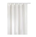 Zasłony lniane na duże okna 280x290, Twilight Off-White białe, 1 szt - Himla