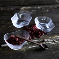Miski na przekąski z ryflowanego szkła Ripe, 4 szt - Muubs