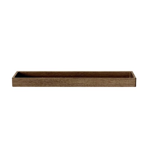 Wąska półka drewniana Sleek Shelf Ash 44, brązowa - Andersen Furniture