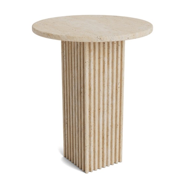 Stolik pomocniczy trawertyn Soho Natural - NORR11