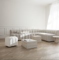 Pufa tapicerowana Studio, Barnum Bouclé 01 - NORR11