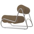 Fotel do salonu nowoczesny Fave, boucle Grain 61230 - NORR11