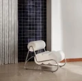 Fotel do salonu nowoczesny Fave, boucle Grain 61252 - NORR11