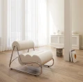 Fotel do salonu nowoczesny Fave, boucle Grain 63117 - NORR11