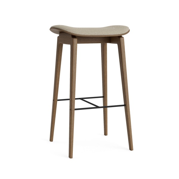 Hoker do kuchni, tapicerowany NY11 65, Light Smoked Hallingdal 65, wybór tapicerki - NORR11