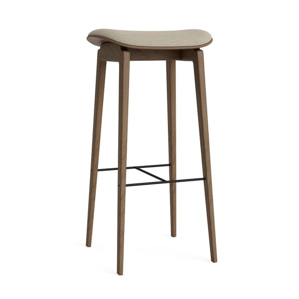 Hoker do kuchni, tapicerowany NY11 75, Light Smoked Hallingdal 65, wybór tapicerki - NORR11