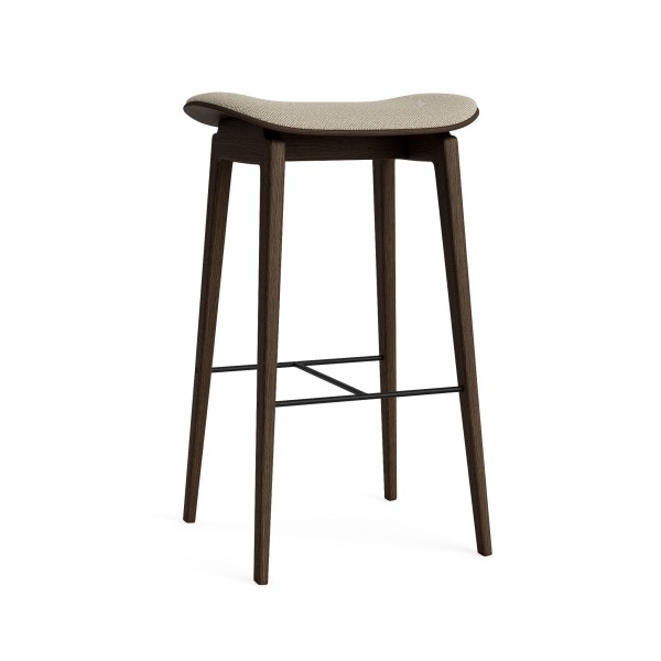 Hoker do kuchni, tapicerowany NY11 65, Dark Smoked Hallingdal 65, wybór tapicerki - NORR11