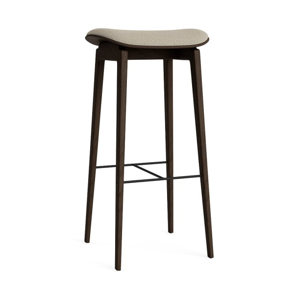 Hoker do kuchni, tapicerowany NY11 75, Dark Smoked Hallingdal 65, wybór tapicerki - NORR11