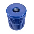 Kosz na pranie 60l, ażurowy Ume, Indigo - Zone Denmark