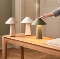 Lampa stołowa bezprzewodowa Cannes IP44, brązowa - Globen Lighting
