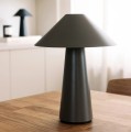 Lampa stołowa bezprzewodowa Cannes IP44, brązowa - Globen Lighting