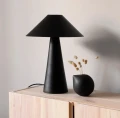 Lampa stołowa Cannes, czarna - Globen Lighting