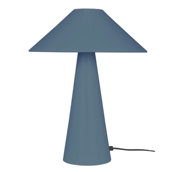 Lampa stołowa Cannes, niebieska - Globen Lighting