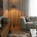 Lampa podłogowa Cannes, Mud - Globen Lighting