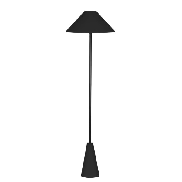 Lampa podłogowa Cannes, czarna - Globen Lighting
