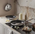 Patelnia z powłoką ceramiczną 24 cm Eva Trio Stainless Steel - Eva Solo