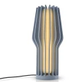 Bezprzewodowa lampa stołowa Radiant Led, dusty blue - PLEASE WAIT to be SEATED