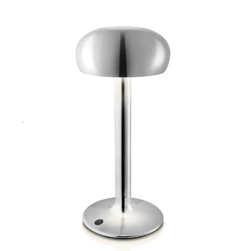 Lampa stołowa bezprzewodowa, ze ściemniaczem Emendo Chrome - PLEASE WAIT to be SEATED