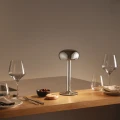 Lampa stołowa bezprzewodowa, ze ściemniaczem Emendo Chrome - PLEASE WAIT to be SEATED