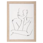 Obraz na płótnie Visage Twarz 50x70 cm - Atmosphera
