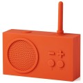 Radio przenośne, wodoodporne Bluetooth, Tykho 3, pomarańczowe - Lexon