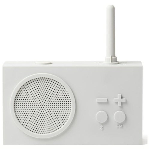 Radio przenośne, wodoodporne Bluetooth, Tykho 3, jasny beż - Lexon