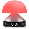Budzik z lampką Mina Sunrise, aluminum – Lexon
