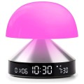 Budzik z lampką Mina Sunrise, aluminum – Lexon