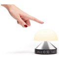 Budzik z lampką Mina Sunrise, aluminum – Lexon