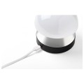 Budzik z lampką Mina Sunrise, aluminum – Lexon