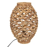 Lampa stołowa pleciona z hiacyntu wodnego Sand - Atmosphera