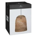 Lampa wisząca z rattanu i hiacyntu wodnego Sand - Atmosphera