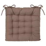 Poduszka na krzesło kwadratowa Anjali 38x38, taupe - Atmosphera