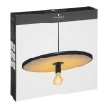 Płaska lampa wisząca rattanowa Olme - Atmosphera