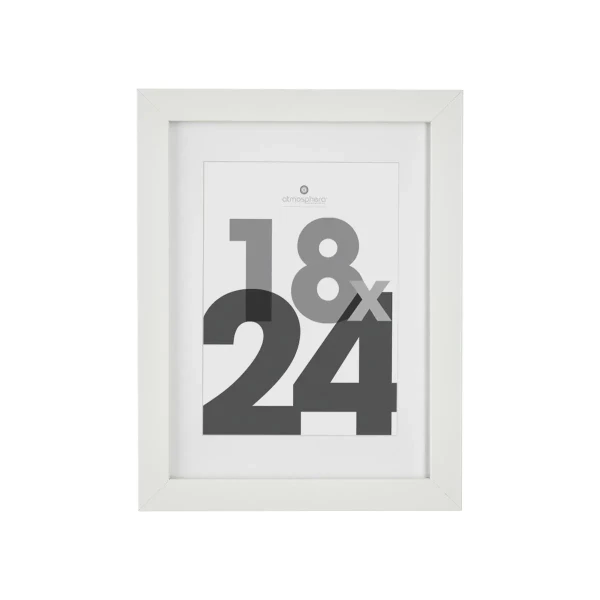 Ramka na zdjęcia Eva 18x24, biała - Atmosphera