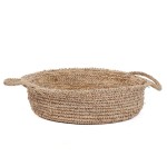Kosz pleciony Raffia Trays L- Bazar Bizar