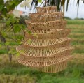 Rattanowy abażur do lampy sufitowej Boho Shapes BAZAR BIZAR