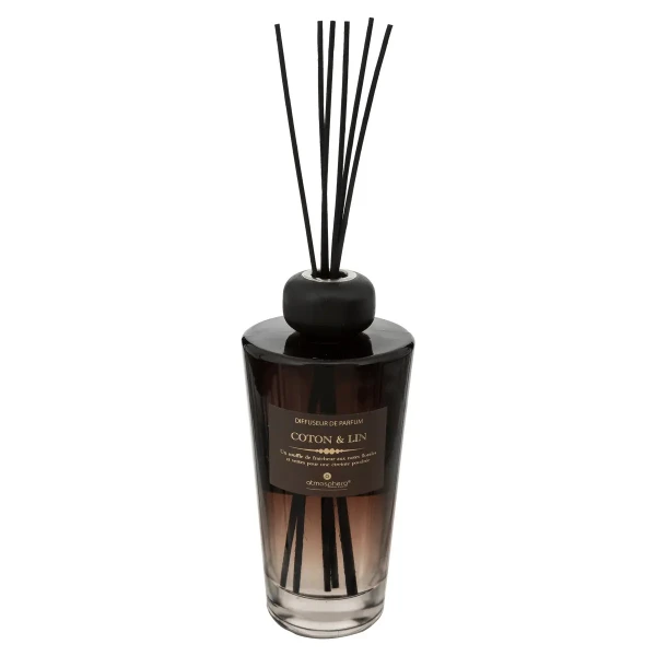 Patyczki zapachowe Alma Perfume Diffuser 500ml, bawełna i len - Atmosphera